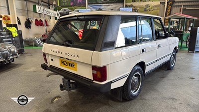 Lot 578 - 1991 LAND ROVER RANGE ROVER VOGUE EFI