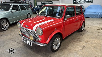 Lot 10 - 1990 ROVER MINI MAYFAIR