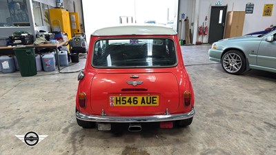Lot 10 - 1990 ROVER MINI MAYFAIR