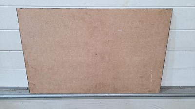 Lot 59 - BP HAND PAINTED MOTOR SPIRIT SIGN ON WOOD 31" X 20"-ALL PROCEEDS TO CHARITY