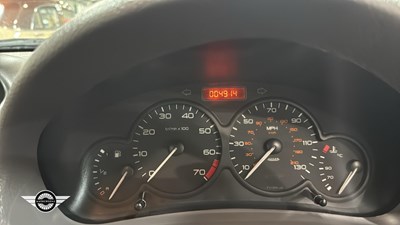 Lot 205 - 2001 PEUGEOT 206 LX *4,900 Miles*