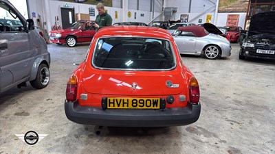 Lot 56 - 1980 MG B GT