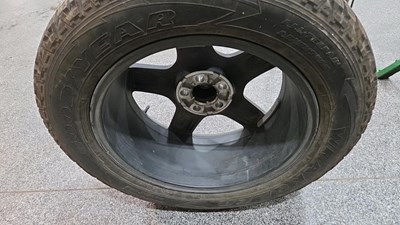 Lot 539 - GENUINE LAND ROVER DEFENDER 20" WHEELS & GOODYEAR WRANGLER TYRES