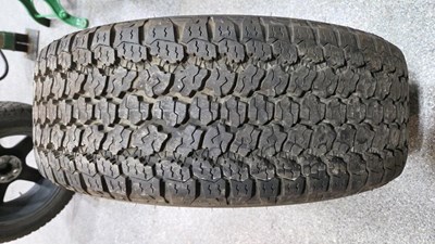 Lot 539 - GENUINE LAND ROVER DEFENDER 20" WHEELS & GOODYEAR WRANGLER TYRES