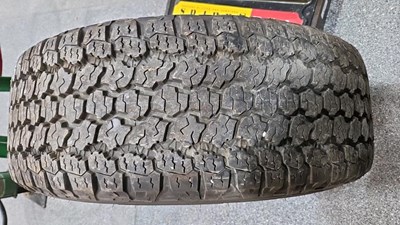 Lot 539 - GENUINE LAND ROVER DEFENDER 20" WHEELS & GOODYEAR WRANGLER TYRES