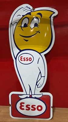 Lot 37 - ESSO MR DRIP REPRODUCTION ENAMEL SIGN 32" X 12"