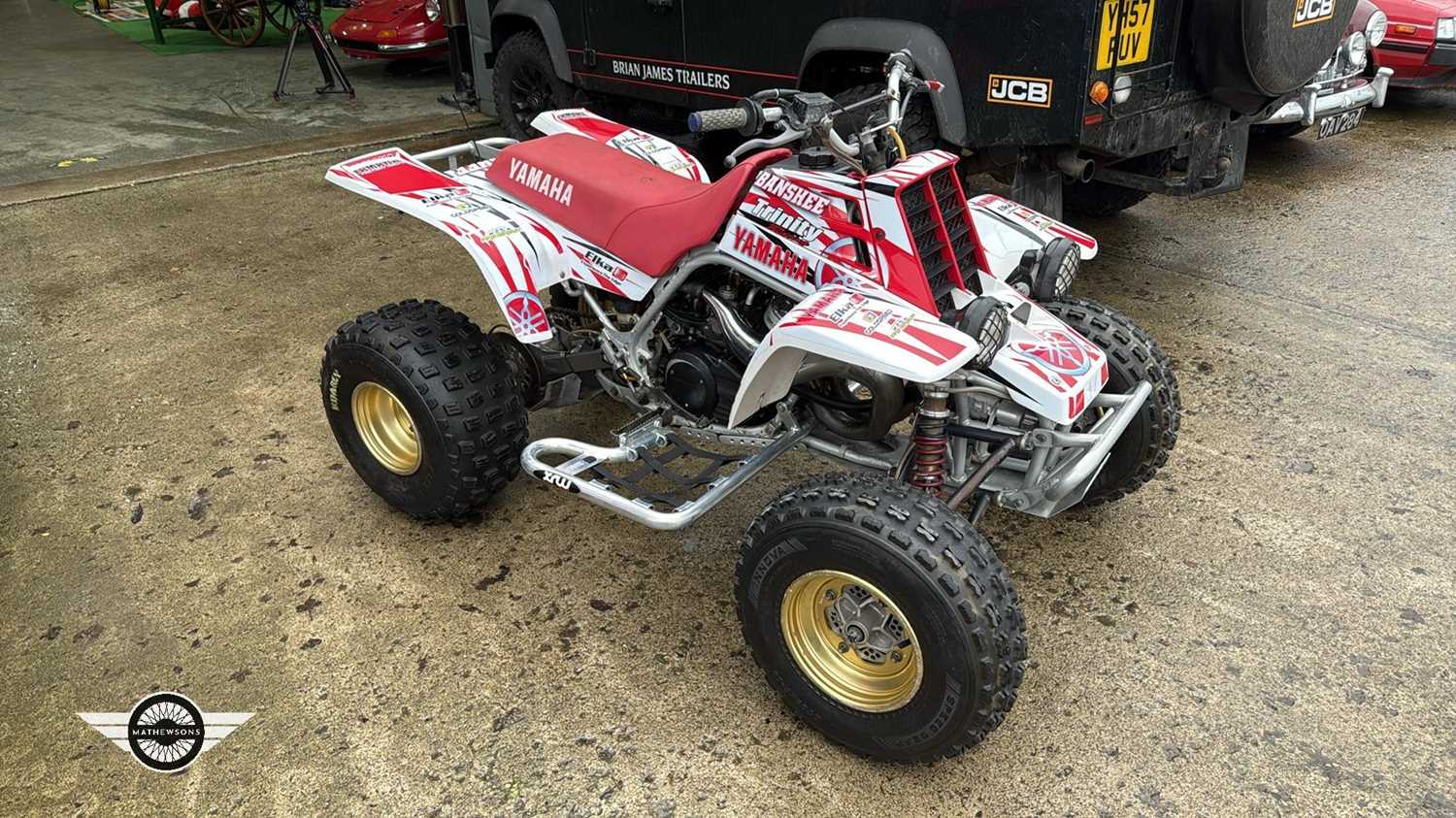 Lot 84 - 1987 YAMAHA BANSHEE 350 QUADBIKE