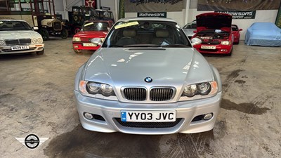 Lot 204 - 2003 BMW M3