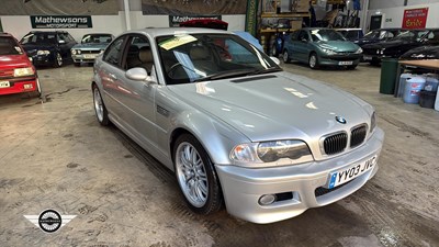 Lot 204 - 2003 BMW M3