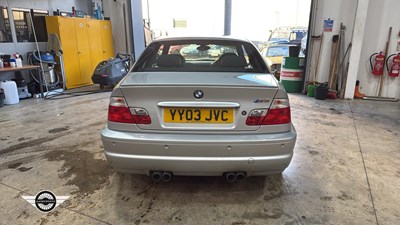 Lot 204 - 2003 BMW M3
