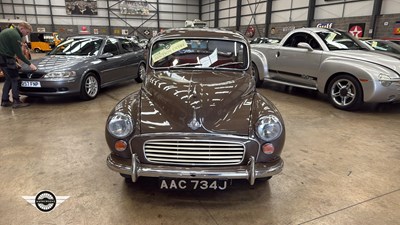 Lot 76 - 1970 MORRIS MINOR