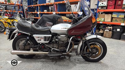 Lot 114 - 1981 MOTO GUZZI WITH WATSONIAN GP SIDECAR