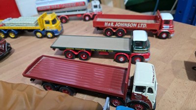 Lot 111 - LOVELY COLLECTION OF FODEN, GORGI SCALE MODEL WAGONS