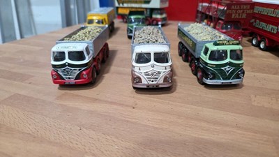 Lot 111 - LOVELY COLLECTION OF FODEN, GORGI SCALE MODEL WAGONS