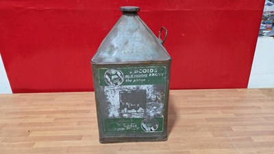 Lot 473 - ADCOIDS PISTON OIL PYRAMID CAN