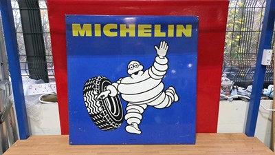Lot 3 - MICHELIN ALUMINIUM SIGN 30" X 30"