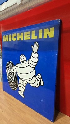 Lot 3 - MICHELIN ALUMINIUM SIGN 30" X 30"