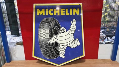 Lot 267 - MICHELIN ALUMINIUM SIGN 30" X 24"