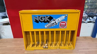 Lot 425 - NGK SPARK PLUG RACK