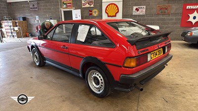 Lot 232 - 1985 VOLKSWAGEN SCIROCCO GT S