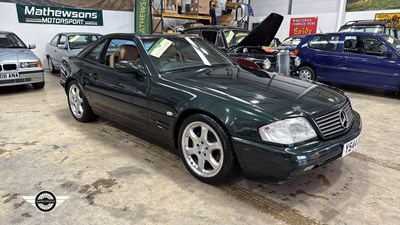 Lot 234 - 2001 MERCEDES SL280 AUTO - V6 DESIGNO