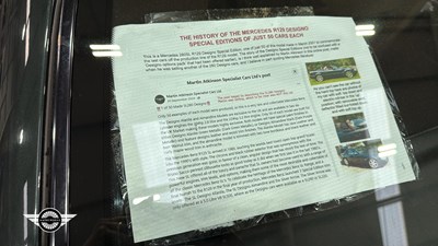 Lot 234 - 2001 MERCEDES SL280 AUTO - V6 DESIGNO