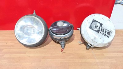 Lot 293 - 2 x CIBIE SUPER OSCARS & 1X CIBIE OSCAR LIGHTS