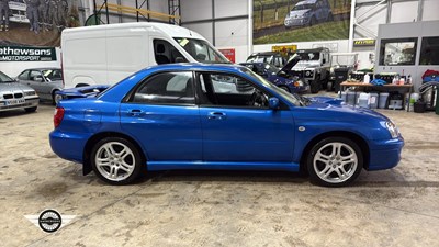 Lot 260 - 2003 SUBARU IMPREZA WRX TURBO