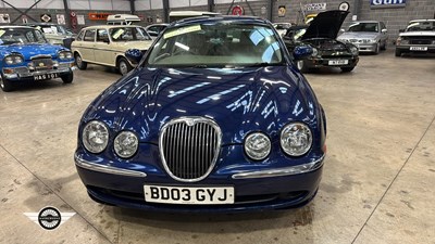 Lot 266 - 2003 JAGUAR S-TYPE V6 AUTO