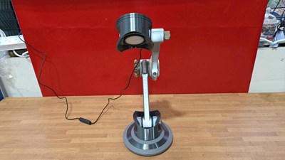 Lot 175 - LARGE PISTON / CONROD LAMP 18" TALL