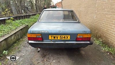 Lot 138 - 1982 FORD CORTINA GL