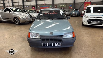 Lot 286 - 1988 VAUXHALL ASTRA S MERIT