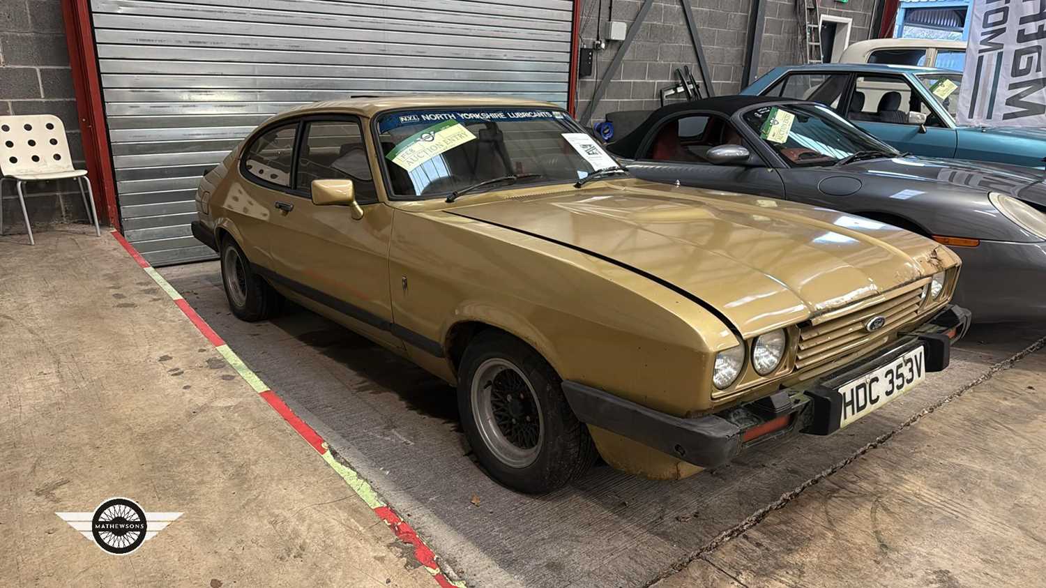 Lot 124 - 1980 FORD CAPRI GHIA AUTO
