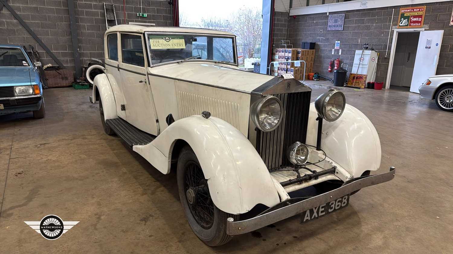 Lot 180 - 1934 ROLLS ROYCE