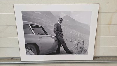 Lot 725 - JAMES BOND 007 PICTURE 31" X 23"