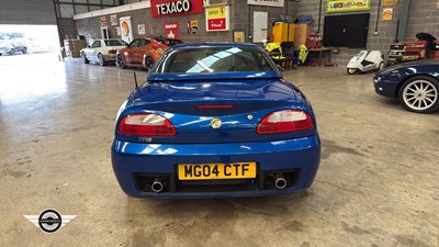 Lot 226 - 2004 MG TF 135 COOL BLUE