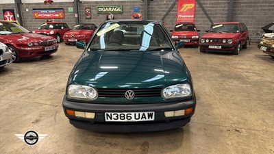 Lot 158 - 1995 VOLKSWAGEN GOLF GL