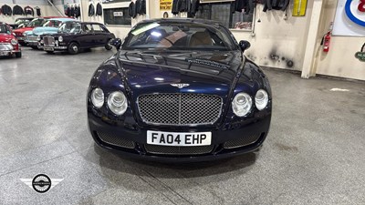 Lot 162 - 2004 BENTLEY CONTINENTAL GT AUTO