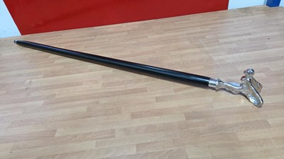 Lot 573 - ROLLS ROYCE REPRODUCTION WALKING STICK APPROX 36" TALL