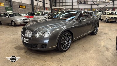 Lot 252 - 2008 BENTLEY CONTINENTAL GT SPEED A