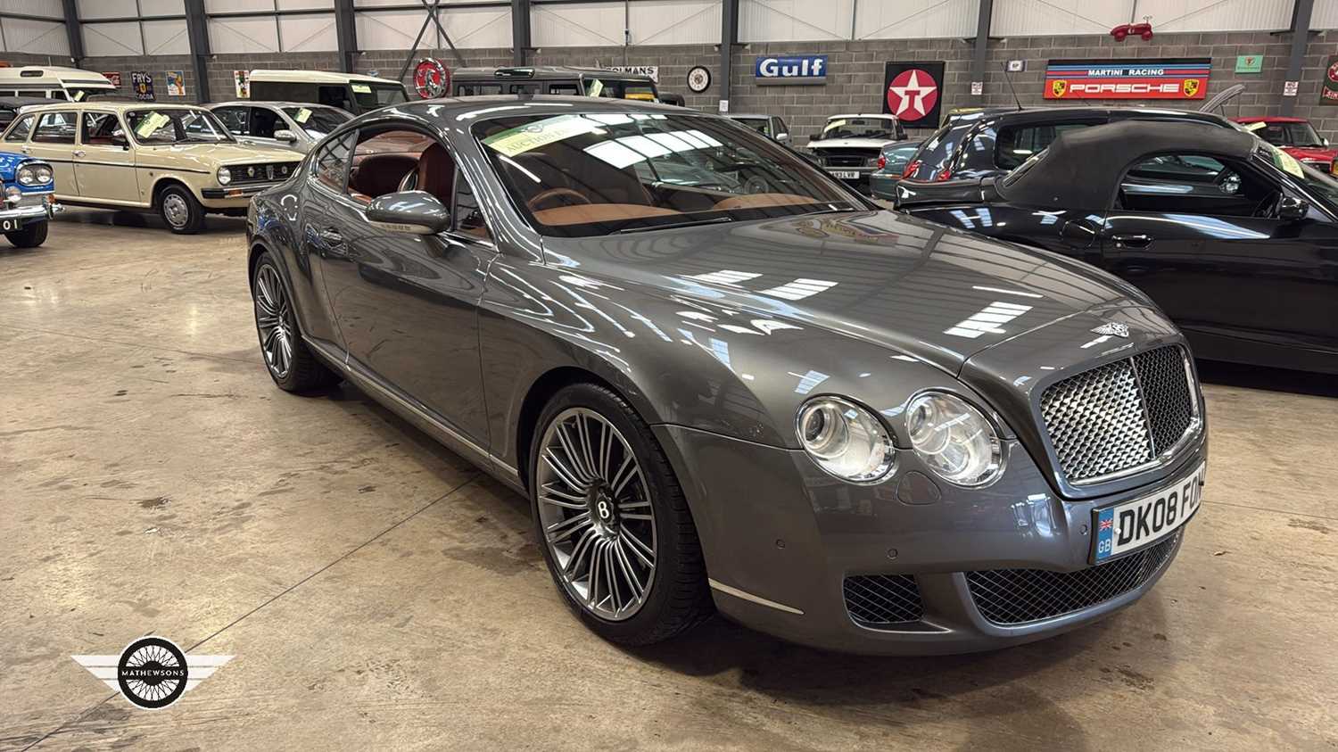 2008 BENTLEY CONTINENTAL GT S...