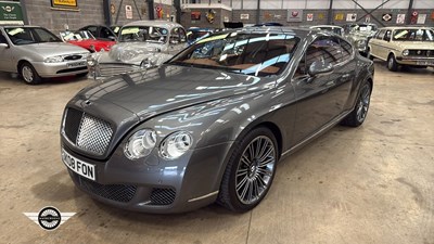 Lot 252 - 2008 BENTLEY CONTINENTAL GT SPEED A