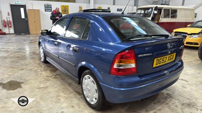 Lot 294 - 2002 VAUXHALL ASTRA CLUB 8V