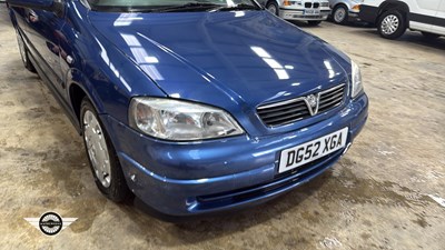 Lot 294 - 2002 VAUXHALL ASTRA CLUB 8V