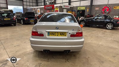 Lot 332 - 2003 BMW M3