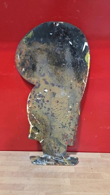 Lot 67 - MR DRIP ESSO HAPPY MOTORING , REPRODUCTION ENAMEL SIGN 20" X 9"