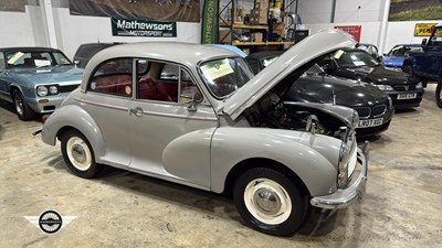 Lot 392 - 1965 MORRIS MINOR 1000