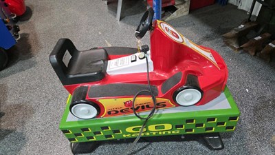 Lot 435 - COIN OPERATED "GO KART " CHILD'S CAR RIDE