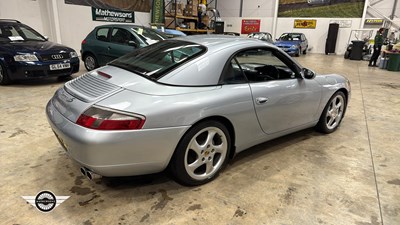 Lot 406 - 2000 PORSCHE 911 CARRERA 4 CONVERTIBLE