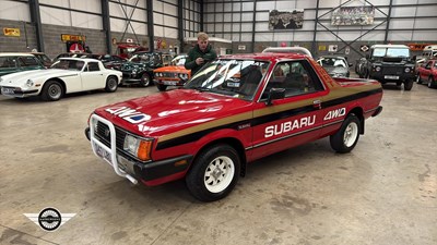 Lot 450 - 1991 SUBARU 284 4WD PICK UP